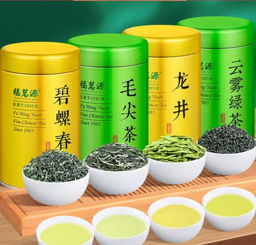 福茗源茶叶礼盒品鉴 春之序曲，四大明前绿茶赏味指南